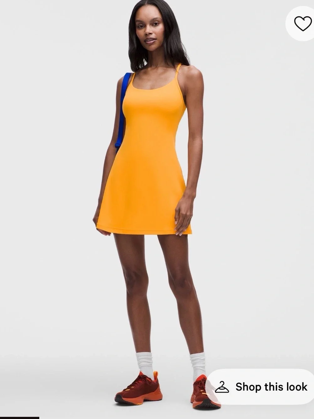Lululemon Flow Y dress Summer Glow